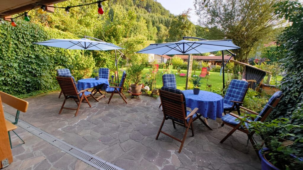 Landhaus Götze Terrasse